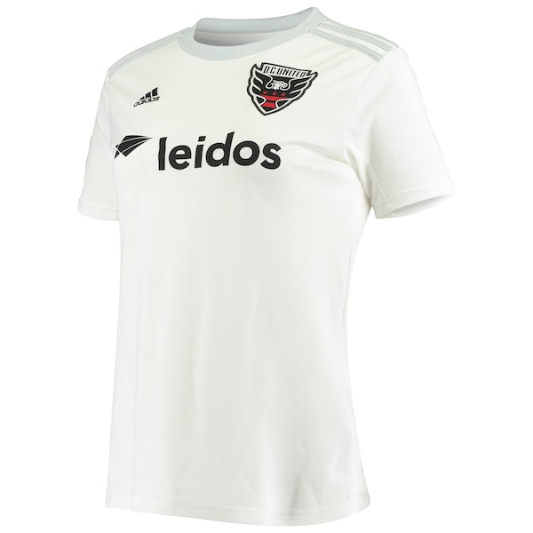 D.C. United adidas Women's 2020 Away Team Replica Jersey - White - Image 2