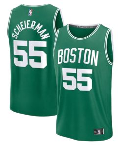 Baylor Scheierman Boston Celtics  2024 NBA Draft Fast Break Player Jersey - Icon Edition - Kelly Green