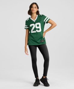 Jarrick Bernard Converse New York Jets Nike Women's Team Game Jersey - Legacy Green