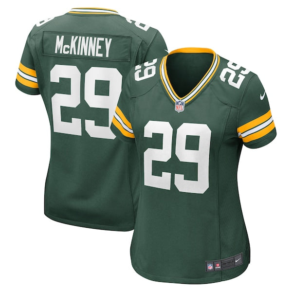 Xavier McKinney Green Bay Packers Nike Women's Team Game Jersey - Green