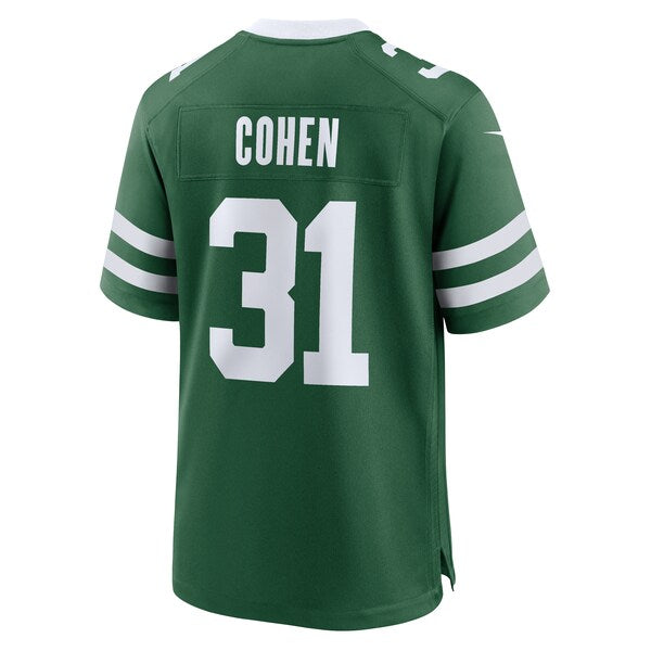 Tarik Cohen New York Jets Nike Team Game Jersey - Legacy Green - Image 4