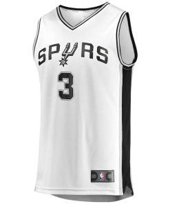 Alternative view of Keldon Johnson San Antonio Spurs  Fast Break Association Jersey - White