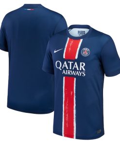 Paris Saint-Germain Nike Youth 2024/25 Home Replica Jersey - Navy