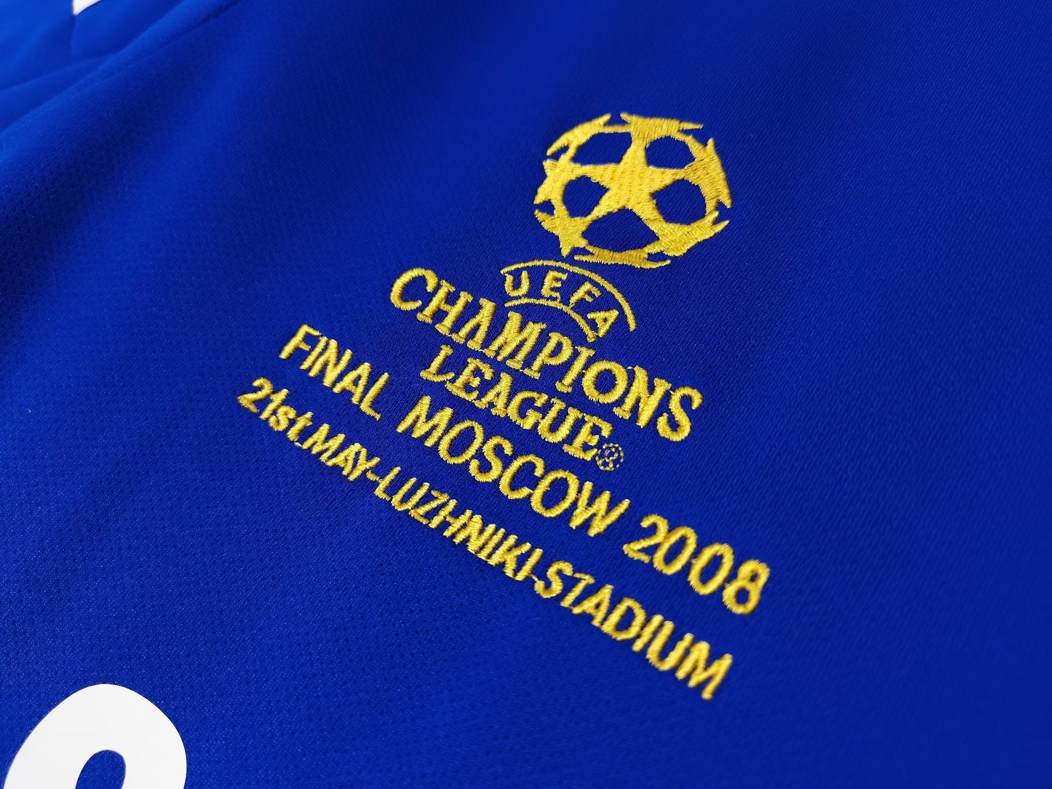 Chelsea 2008-09 Home Vintage Jersey - Image 4