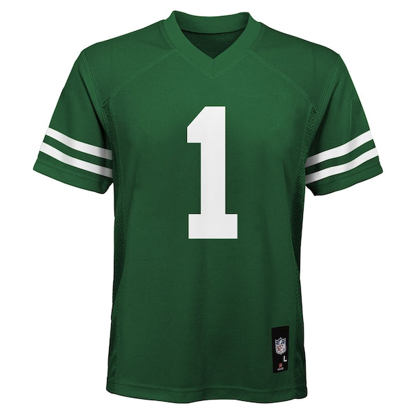 Ahmad Sauce Gardner New York Jets Youth Replica Player Jersey - Green - Image 2