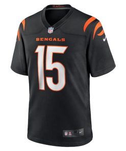 Alternative view of Will Grier Cincinnati Bengals Nike Team Game Jersey -  Black