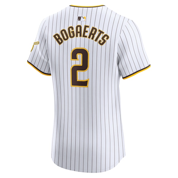 Xander Bogaerts San Diego Padres Nike Home Elite Jersey - White - Image 3