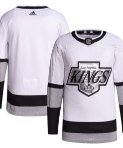 Los Angeles Kings adidas Men's 2021/22 Alternate Primegreen Authentic Jersey - White