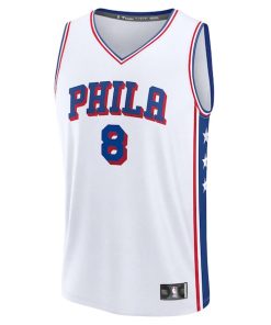 Alternative view of Paul George Philadelphia 76ers  Youth Fast Break Replica Player Jersey - Association Edition - White