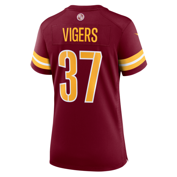 Car'lin Vigers Washington Commanders Nike Women's Team Game Jersey - Burgundy - Image 3