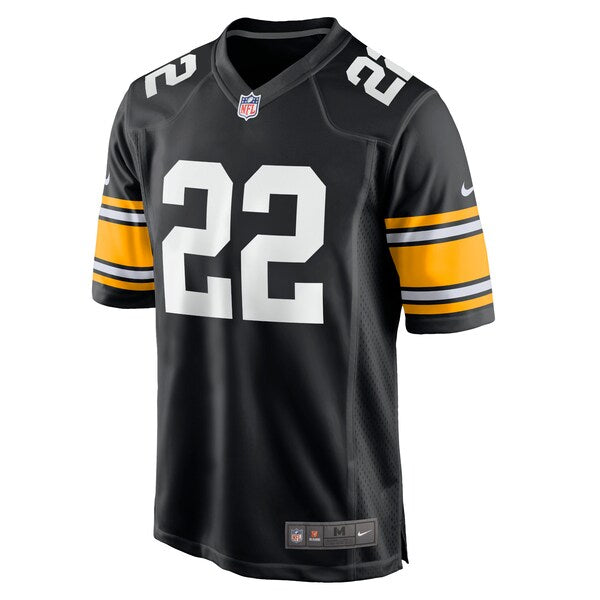 Najee Harris Pittsburgh Steelers Nike Home Player Game Jersey - Black - Image 2