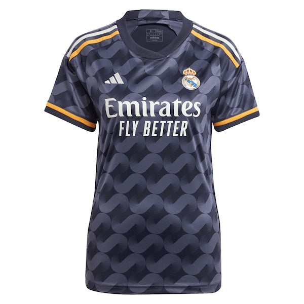 Los Merengues adidas Women's 2023/24 Away Replica Jersey - Navy - Image 2