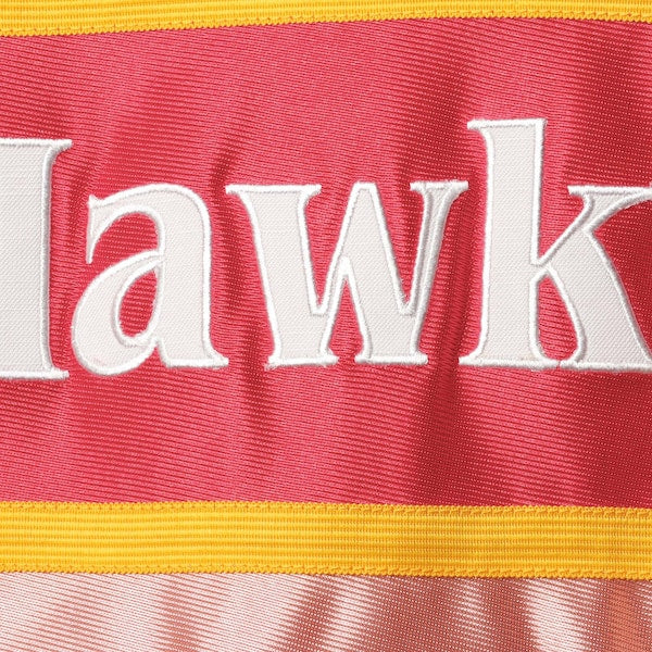 Dominique Wilkins Atlanta Hawks Women's 75th Anniversary Rose Gold 1986 Swingman Jersey - Pink - Image 3