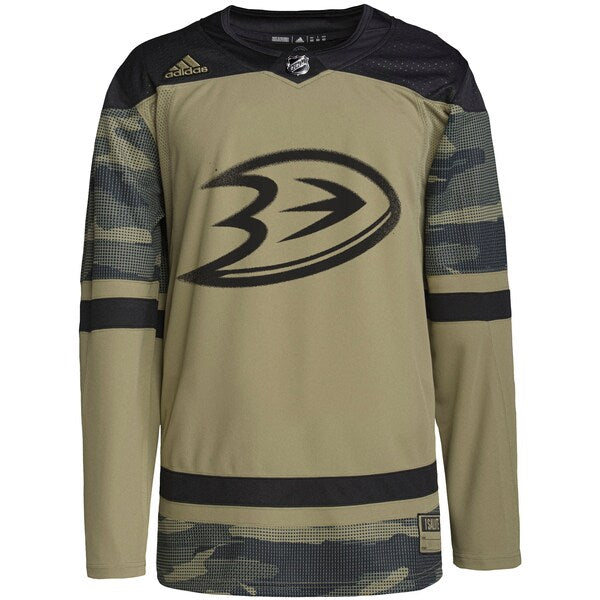Anaheim Ducks adidas Military Appreciation Team Authentic Practice Jersey - Camo - Image 2