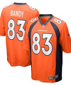 Michael Bandy Denver Broncos Nike Team Game Jersey -  Orange