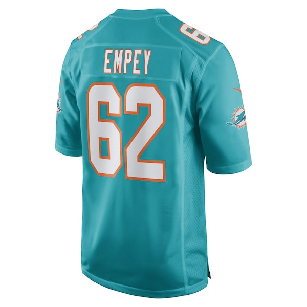 James Empey Miami Dolphins Nike Game Player Jersey - Aqua - Image 3