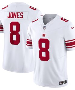 Alternative view of Daniel Jones New York Giants Nike Vapor F.U.S.E. Limited Jersey - White
