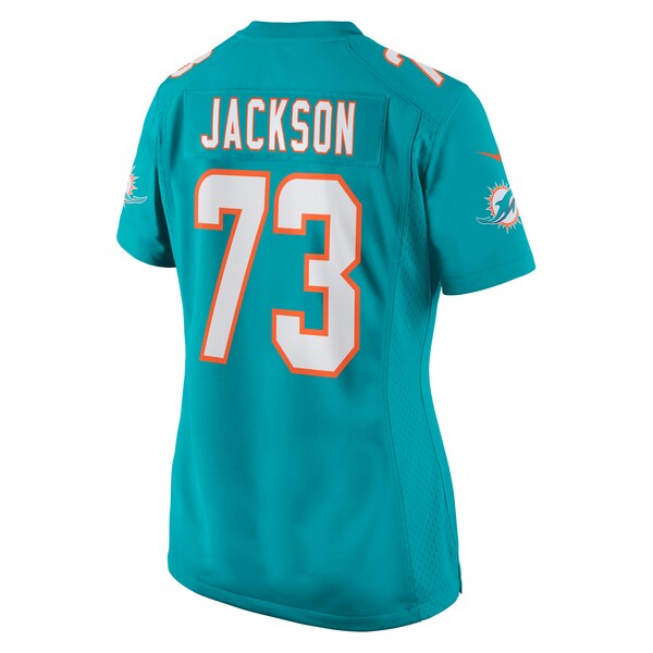 Austin Jackson Miami Dolphins Nike Women's Game Jersey - Aqua - Image 3