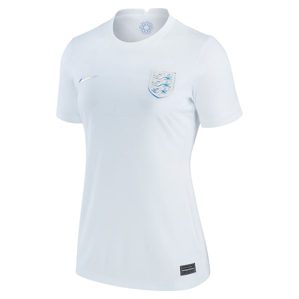 England Women's National Team Nike Women's 2022/23 Home Replica Blank Jersey - White - Image 4