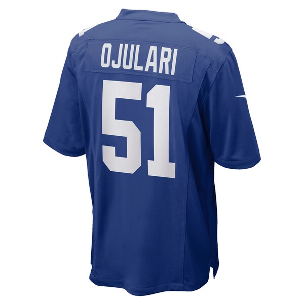Azeez Ojulari New York Giants Nike Game Player Jersey - Royal - Image 3
