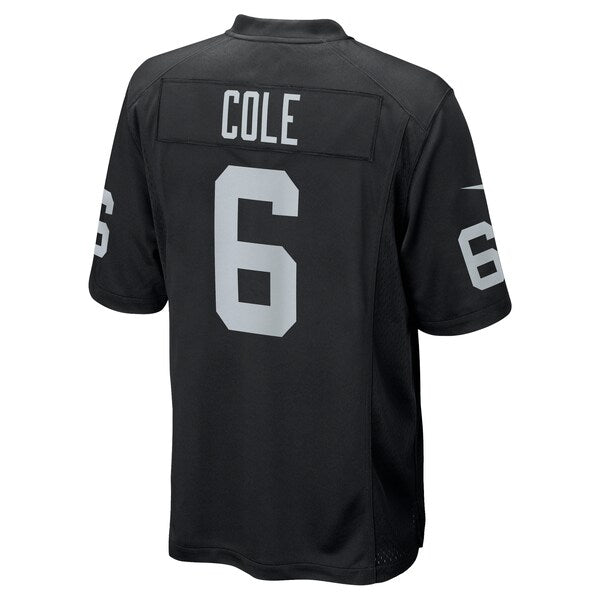 AJ Cole Las Vegas Raiders Nike Game Jersey - Black - Image 3