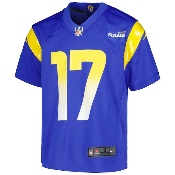 Puka Nacua Los Angeles Rams Nike Youth Game Jersey - Royal - Image 2