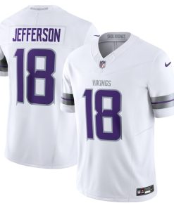 Justin Jefferson Minnesota Vikings Nike Alternate Vapor F.U.S.E. Limited Jersey - White