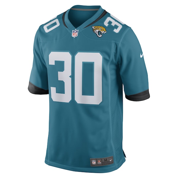 Montaric Brown Jacksonville Jaguars Nike Game Player Jersey - Teal - Image 2