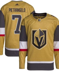 Alex Pietrangelo Vegas Golden Knights adidas Home Primegreen Authentic Player Jersey - Gold