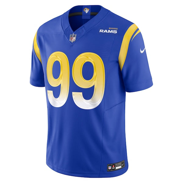 Aaron Donald Los Angeles Rams Nike Vapor F.U.S.E. Limited Jersey - Royal/White - Image 3