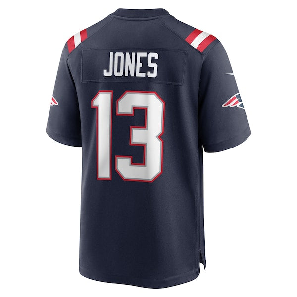 Jack Jones New England Patriots Nike Game Player Jersey - Navy/White - Image 4