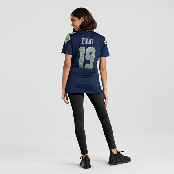 Jake Bobo Seattle Seahawks Nike Women's Team Game Jersey - College Navy/Navy - Image 6