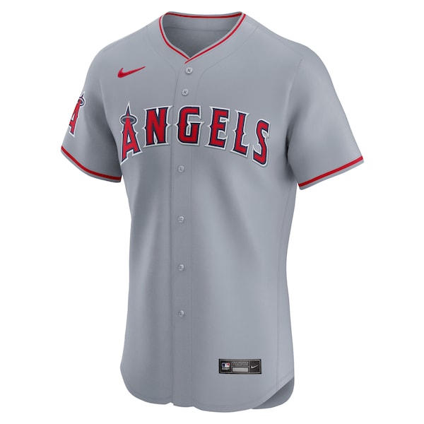 Los Angeles Angels Nike Road 2024 Jackie Robinson Day Elite Jersey - Gray - Image 2