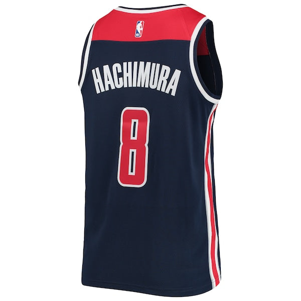 Rui Hachimura Washington Wizards Nike Swingman Player Jersey - Icon Edition - Navy - Image 3