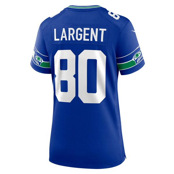 Steve Largent Seattle Seahawks Nike Women's Throwback Retired Player Game Jersey - Royal/Navy - Image 4