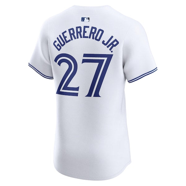 Vladimir Guerrero Jr. Toronto Blue Jays Nike Home Elite Player Jersey - White - Image 5