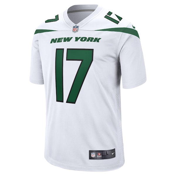 Garrett Wilson New York Jets Nike Game Player Jersey - White - Image 2