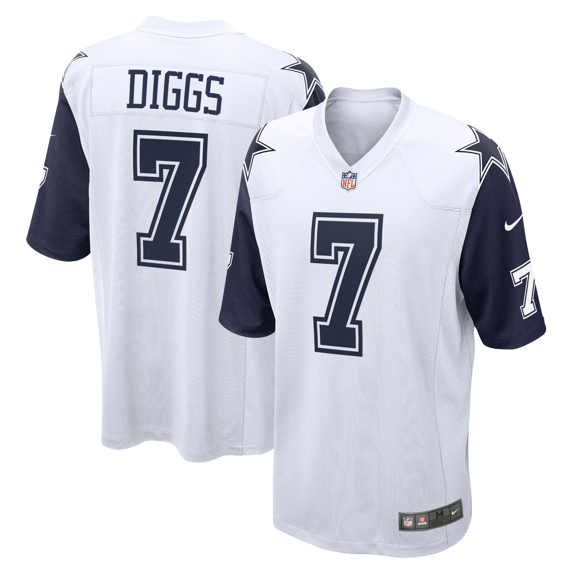 Trevon Diggs Dallas Cowboys Nike Game Jersey - Navy/White - Image 5