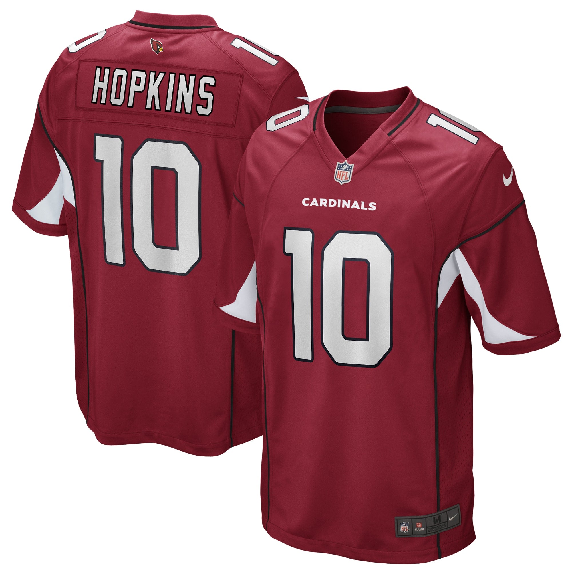 DeAndre Hopkins Arizona Cardinals Nike Game Jersey - Black/Cardinal - Image 5