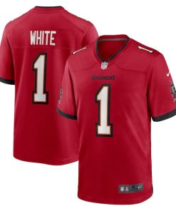 Rachaad White Tampa Bay Buccaneers Nike Game Player Jersey - Red/Orange
