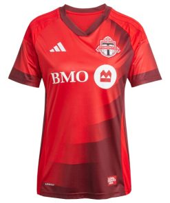 Alternative view of Richie Laryea Toronto FC adidas Women's 2025 Club Kit Replica Player Jersey - Red