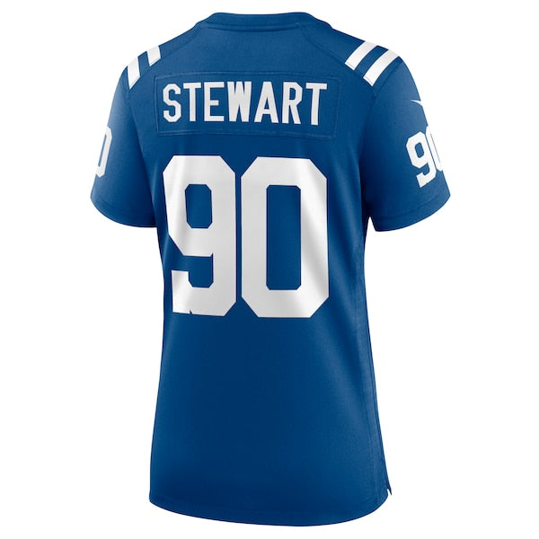 Grover Stewart Indianapolis Colts Nike Women's Game Jersey - Royal/Blue - Image 6