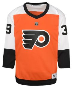 Alternative view of Matvei Michkov Philadelphia Flyers Youth Home Replica Player Jersey - Orange