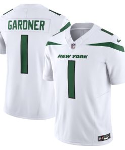 Ahmad Sauce Gardner New York Jets Nike Vapor F.U.S.E. Limited Jersey - White