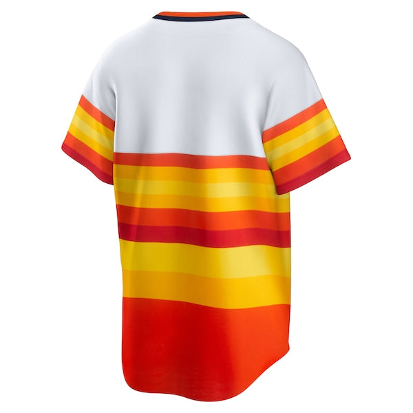 Houston Astros Nike Home Cooperstown Collection Team Jersey - White - Image 3