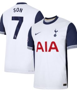 Son Heung-Min Tottenham Hotspur Nike 2024/25 Home Authentic Player Jersey - White