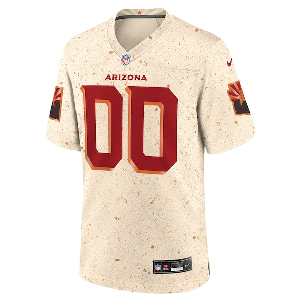 Arizona Cardinals Nike 2025 Rivalries Collection Custom Game Jersey - Natural - Image 2
