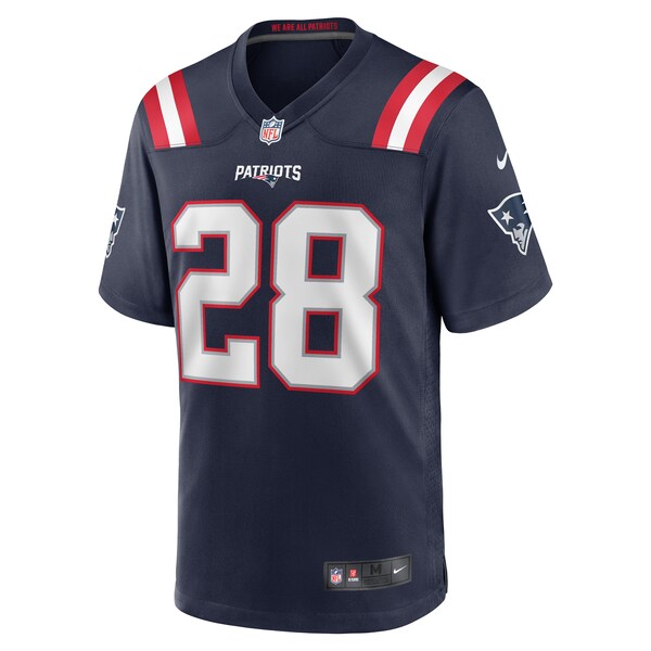 Ameer Speed New England Patriots Nike Team Game Jersey - Navy - Image 2