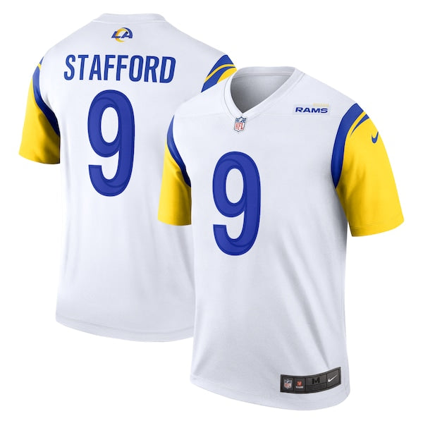 Matthew Stafford Los Angeles Rams Nike Legend Jersey - White/Royal - Image 2