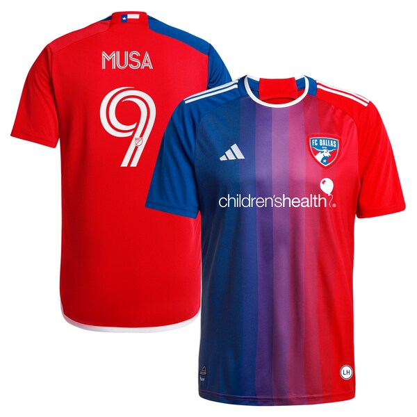 Petar Musa FC Dallas adidas 2024 After Burner Replica Player Jersey - Navy